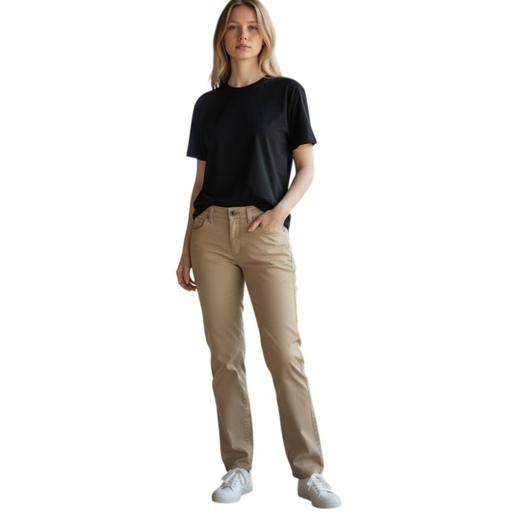Polo Jeans Co Ralph Lauren Women's Khaki Corduroy Pants Size 10x32 Y2K‎
